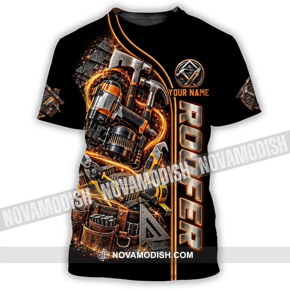 Unisex Shirt - Custom Roofer Shirt - T-Shirt / S - T-shirt