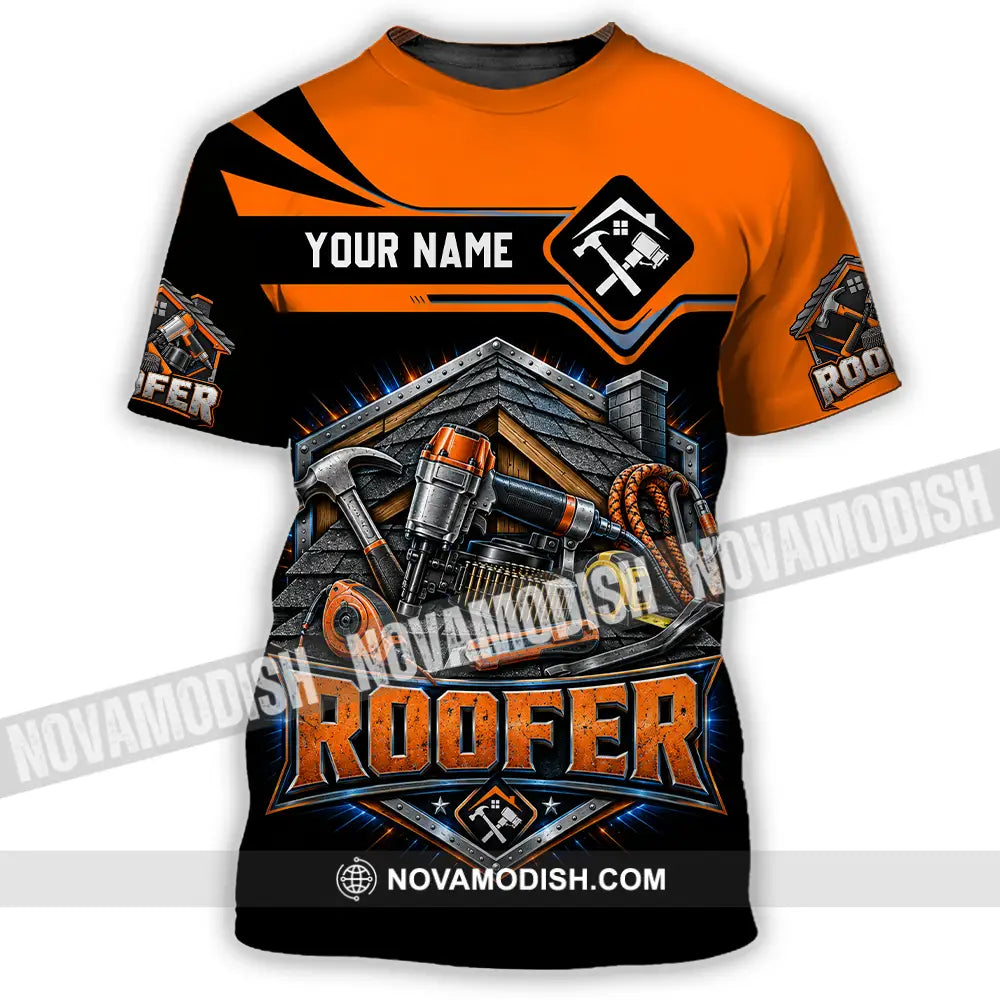 Unisex Shirt - Custom Roofer Shirt - T-Shirt / S - T-shirt