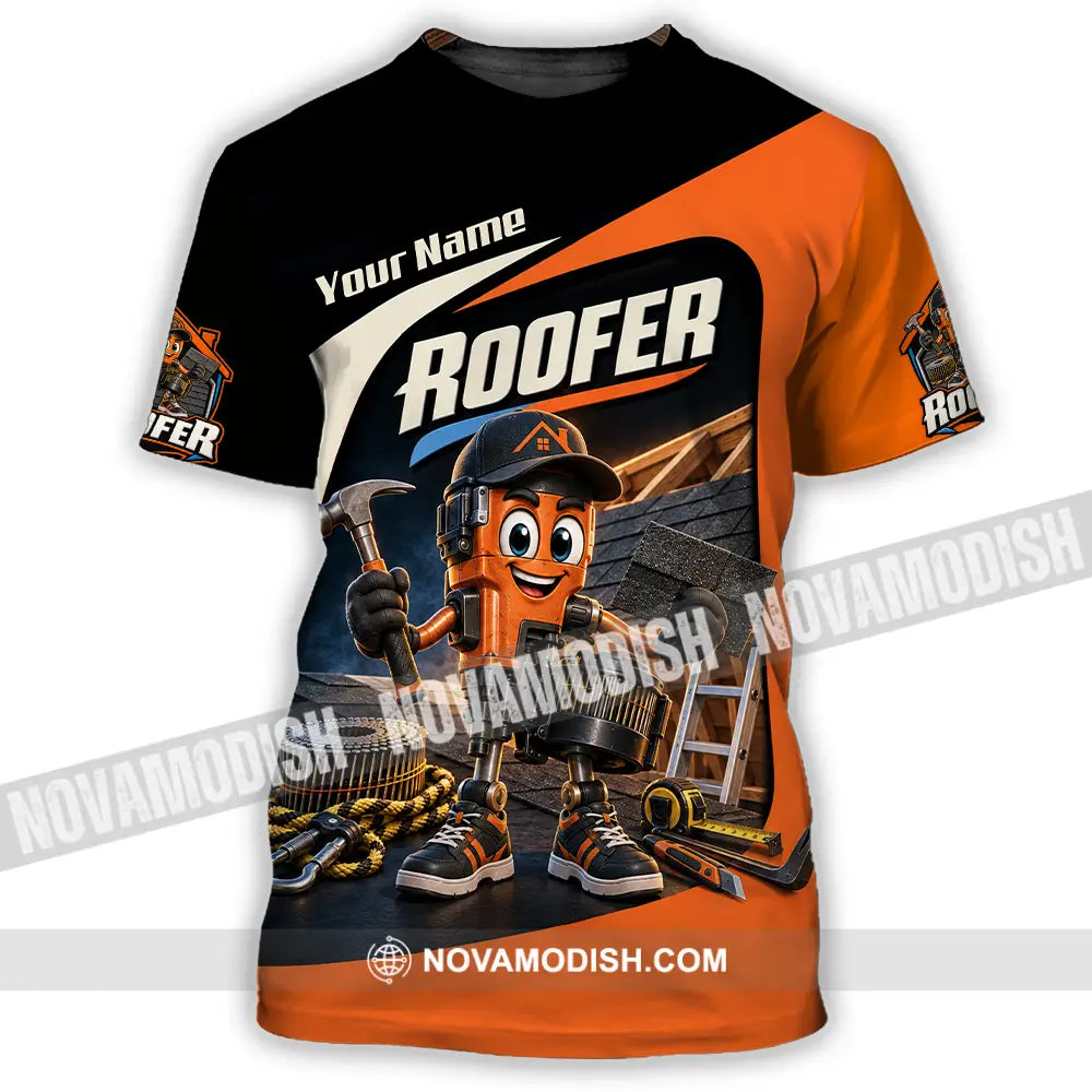 Unisex Shirt - Custom Roofer Shirt - T-Shirt / S - T-shirt