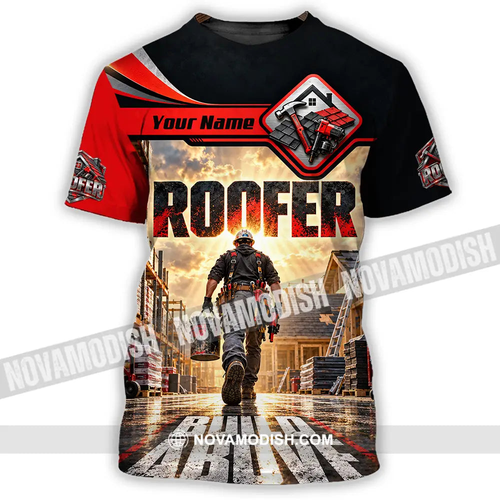 Unisex Shirt - Custom Roofer Shirt - T-Shirt / S - T-shirt