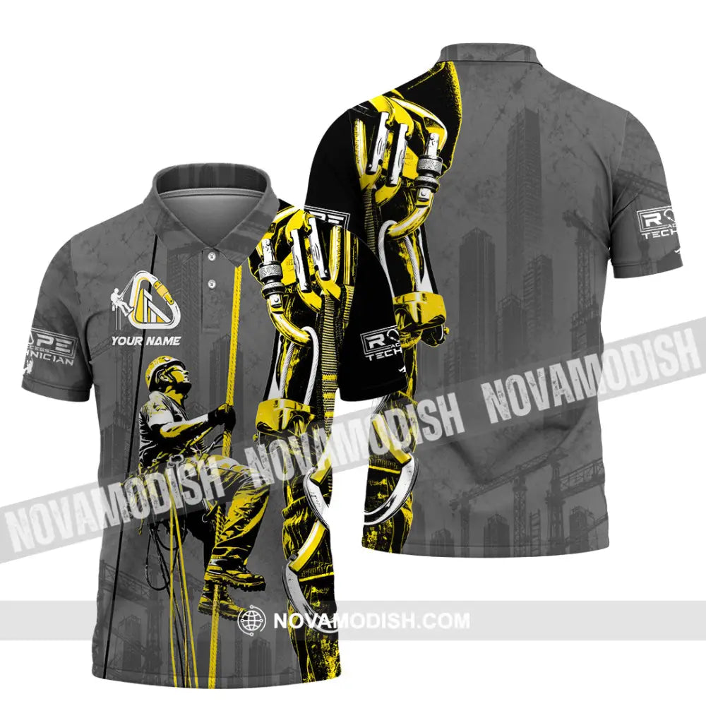 Unisex Shirt - Custom Rope Access Technician Shirt - Polo Shirt / S - T-shirt