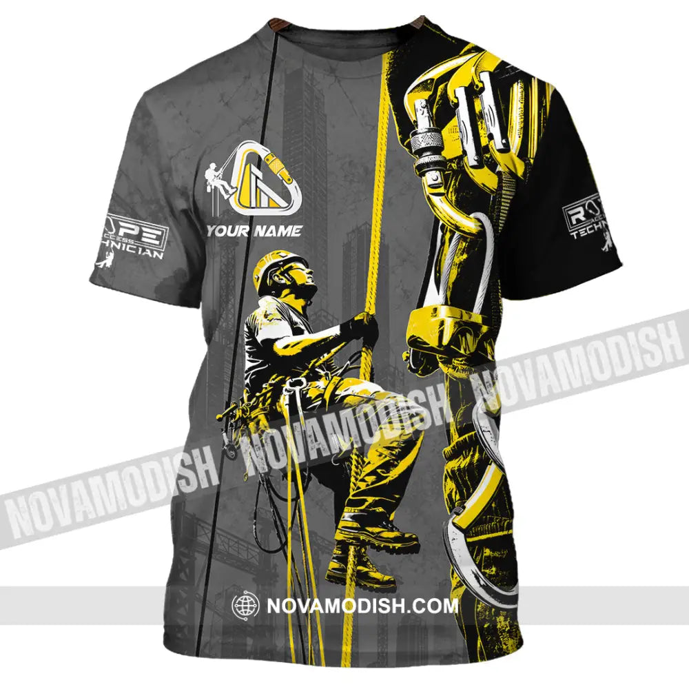 Unisex Shirt - Custom Rope Access Technician Shirt - T-Shirt / S - T-shirt