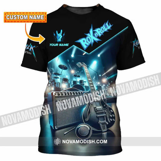 Unisex Shirt - Custom Rox N Roll 3D Shirt T-shirt