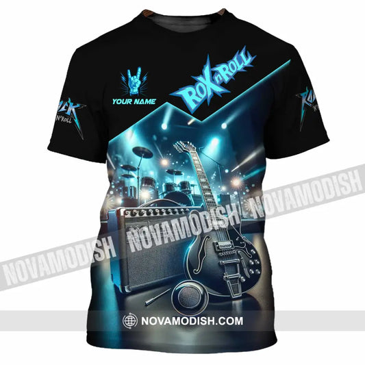 Unisex Shirt - Custom Rox N Roll 3D Shirt T-Shirt / S T-shirt