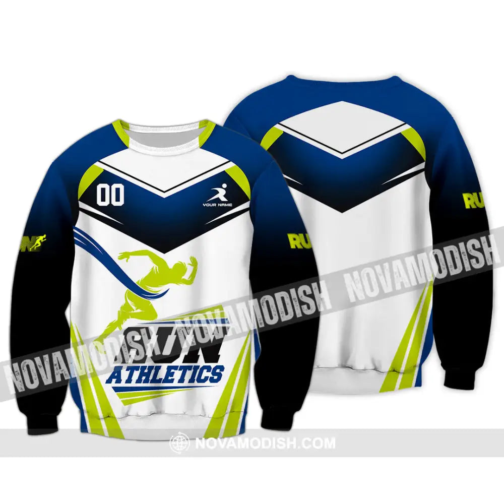 Unisex Shirt - Custom Run Athletics 3D Shirt Long Sleeve / S T-shirt