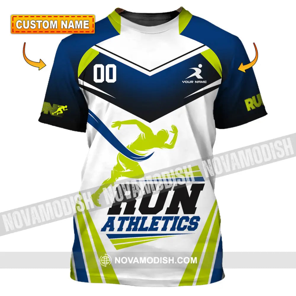 Unisex Shirt - Custom Run Athletics 3D Shirt T-shirt