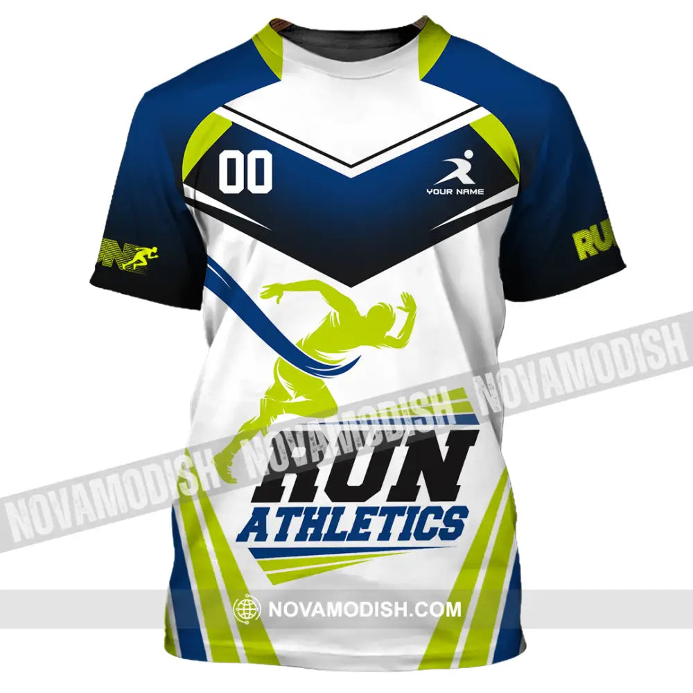 Unisex Shirt - Custom Run Athletics 3D Shirt T-Shirt / S T-shirt