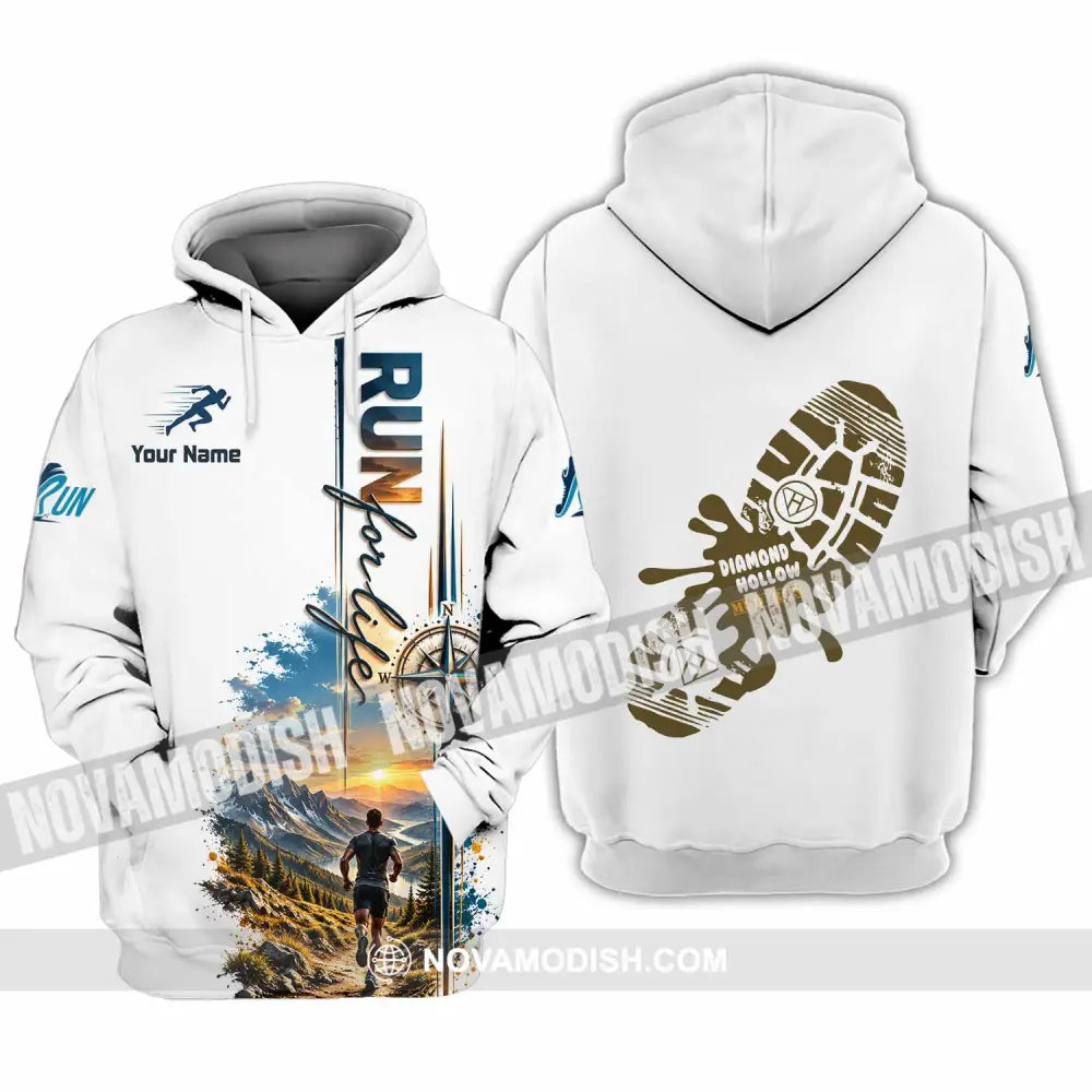 Unisex Shirt - Custom Run For Life Shirt - Hoodie / S - T-shirt