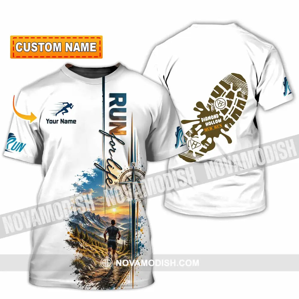 Unisex Shirt - Custom Run For Life Shirt - T-shirt