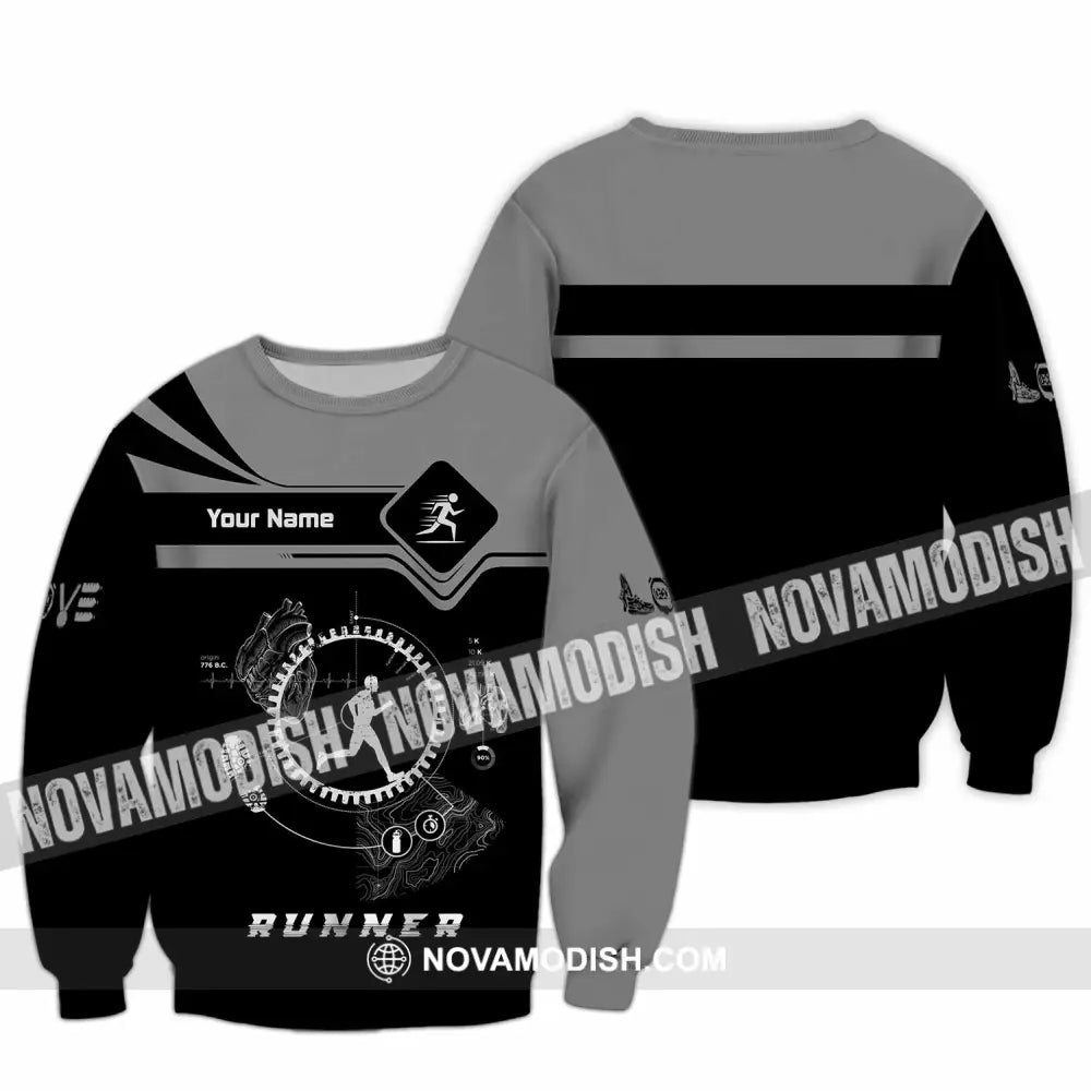 Unisex Shirt - Custom Runner Shirt - Long Sleeve / S - T-shirt