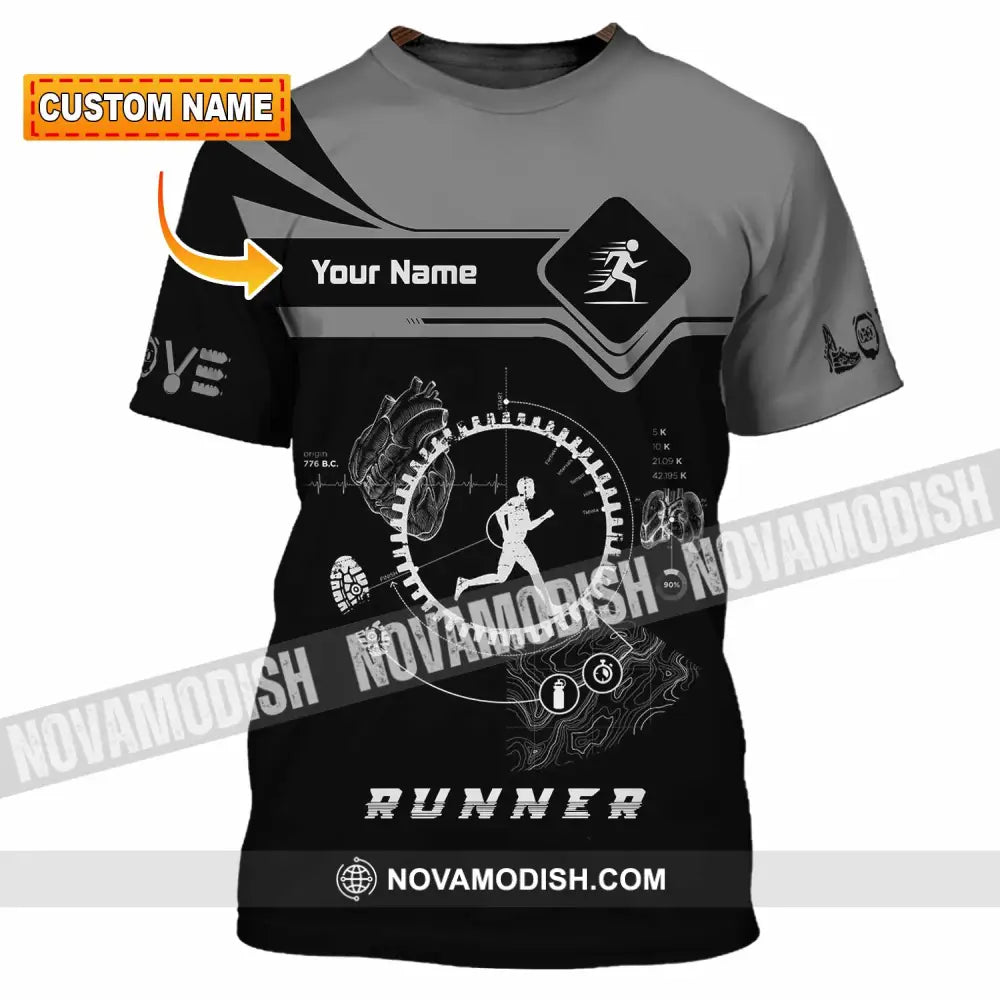 Unisex Shirt - Custom Runner Shirt - T-shirt