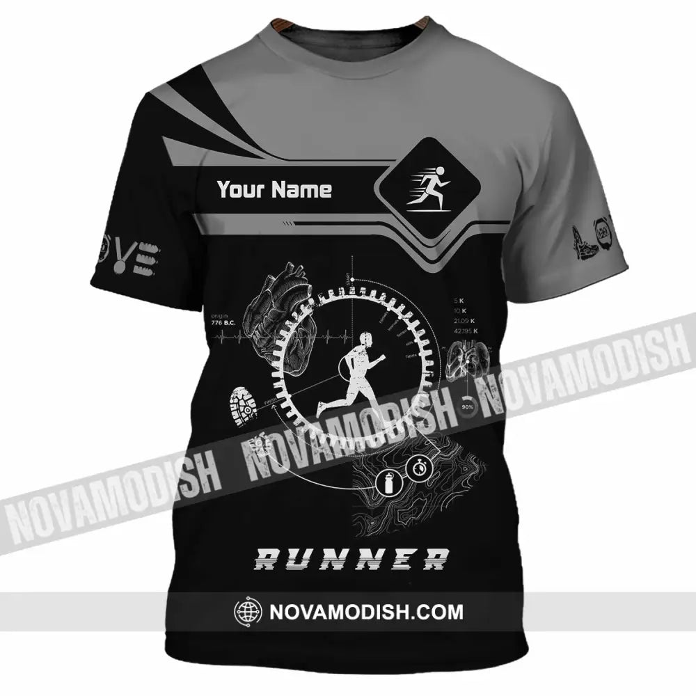 Unisex Shirt - Custom Runner Shirt - T-Shirt / S - T-shirt