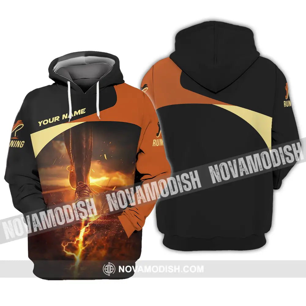 Unisex Shirt - Custom Running 3D Shirt Hoodie / S T-shirt