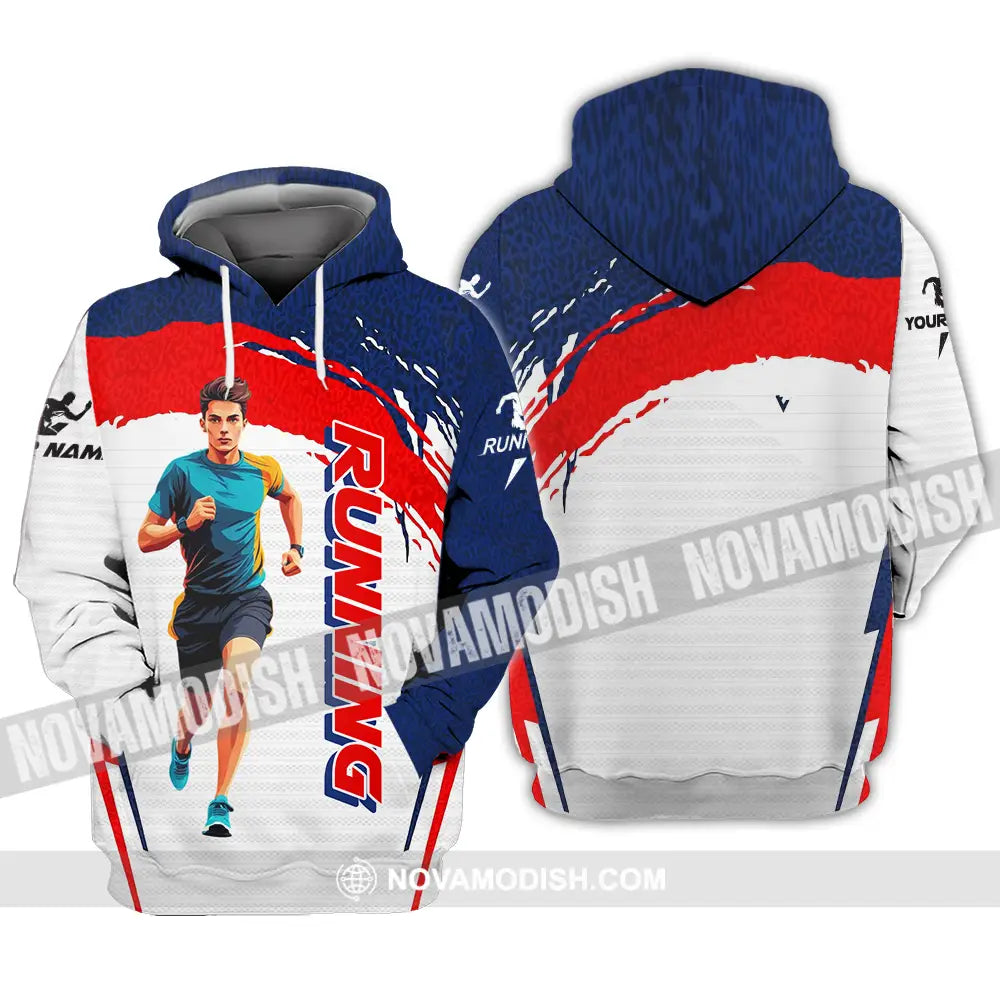 Unisex Shirt - Custom Running 3D Shirt Hoodie / S T-shirt
