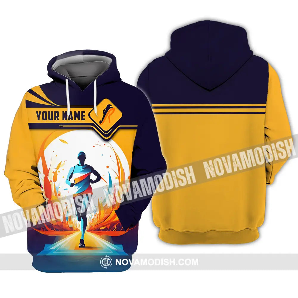 Unisex Shirt - Custom Running 3D Shirt Hoodie / S T-shirt