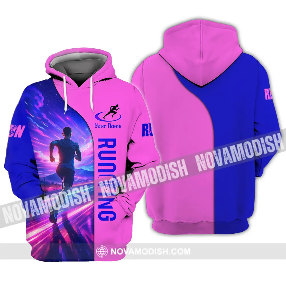 Unisex Shirt - Custom Running 3D Shirt Hoodie / S T-shirt