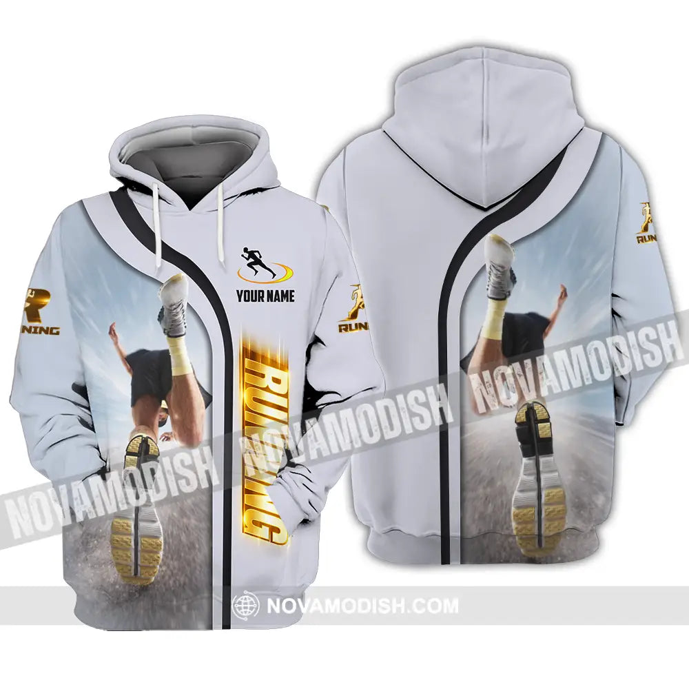Unisex Shirt - Custom Running 3D Shirt Hoodie / S T-shirt