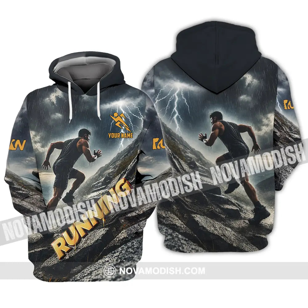 Unisex Shirt - Custom Running 3D Shirt Hoodie / S T-shirt