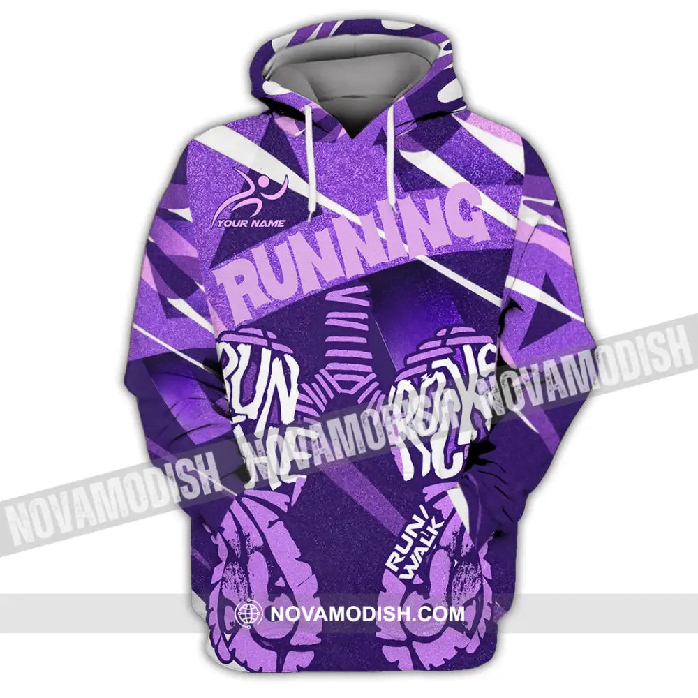 Unisex Shirt - Custom Running 3D Shirt Hoodie / S T-shirt