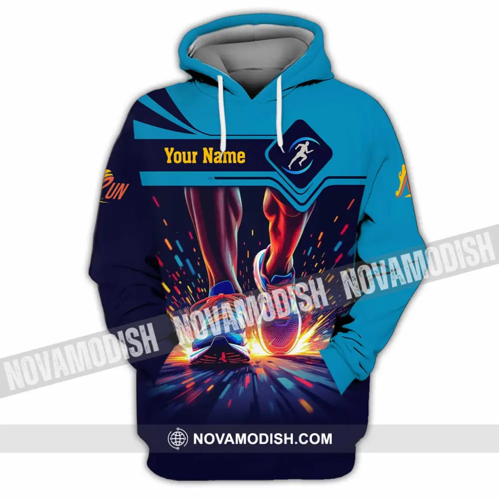 Unisex Shirt - Custom Running 3D Shirt Hoodie / S T-shirt