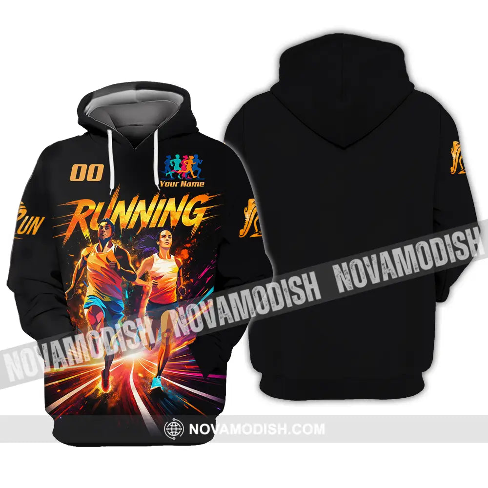 Unisex Shirt - Custom Running 3D Shirt - Hoodie / S - T-shirt