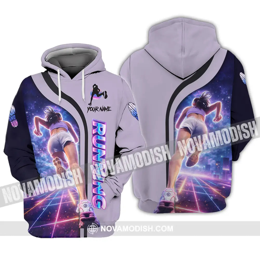 Unisex Shirt - Custom Running 3D Shirt Hoodie / S T-shirt