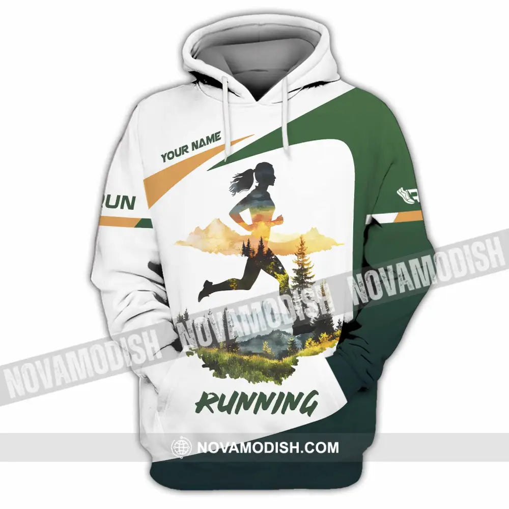 Unisex Shirt - Custom Running 3D Shirt Hoodie / S T-shirt
