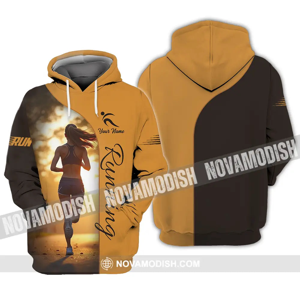 Unisex Shirt - Custom Running 3D Shirt - Hoodie / S - T-shirt