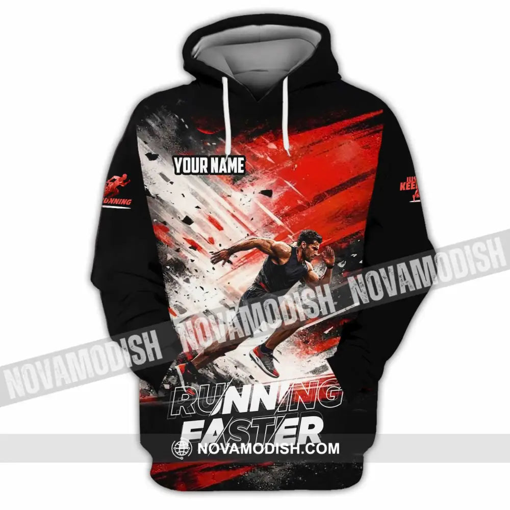 Unisex Shirt - Custom Running 3D Shirt - Hoodie / S - T-shirt