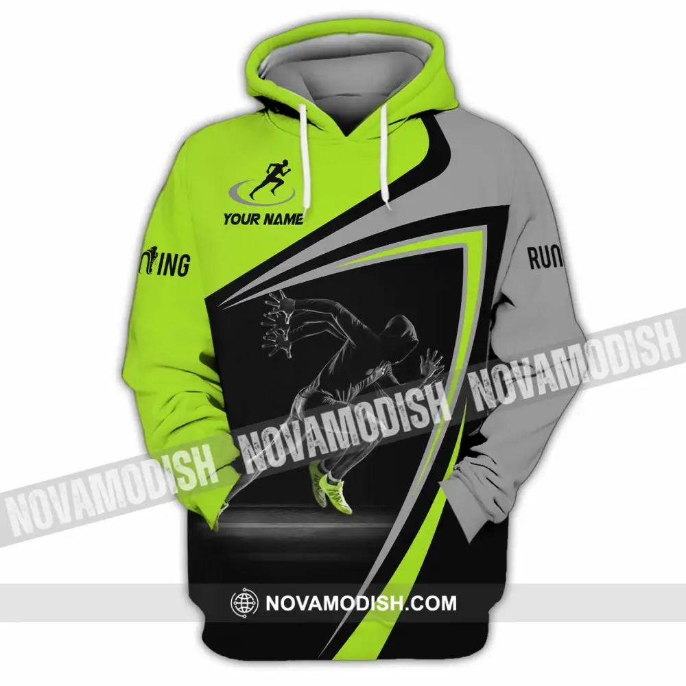 Unisex Shirt - Custom Running 3D Shirt Hoodie / S T-shirt