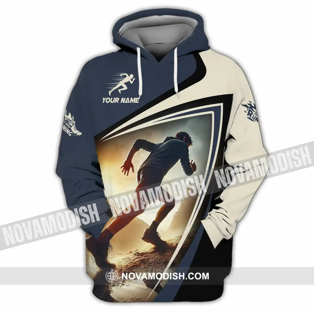 Unisex Shirt - Custom Running 3D Shirt Hoodie / S T-shirt