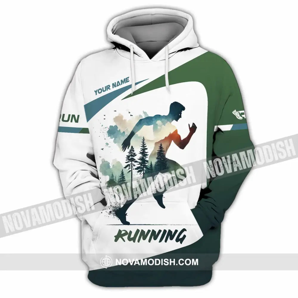Unisex Shirt - Custom Running 3D Shirt Hoodie / S T-shirt