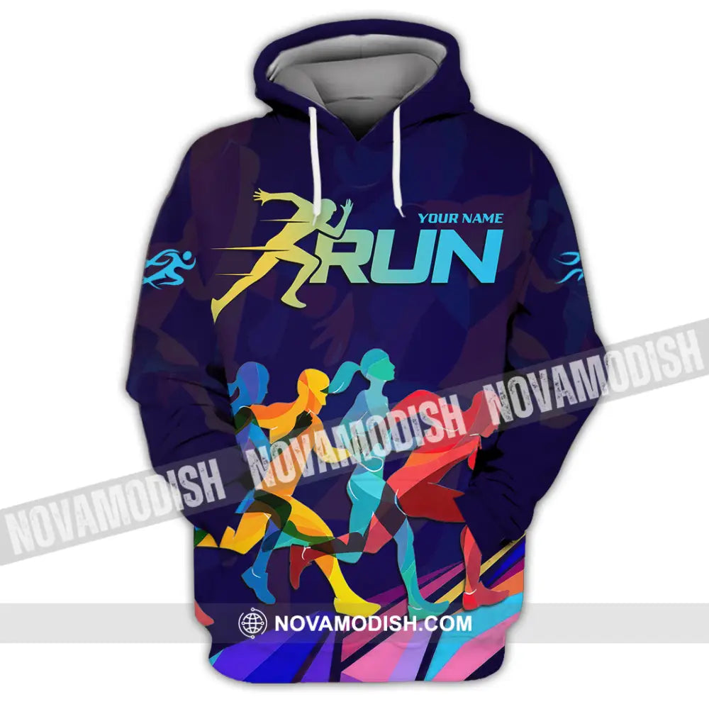 Unisex Shirt - Custom Running 3D Shirt Hoodie / S T-shirt