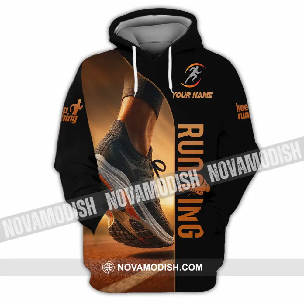 Unisex Shirt - Custom Running 3D Shirt Hoodie / S T-shirt