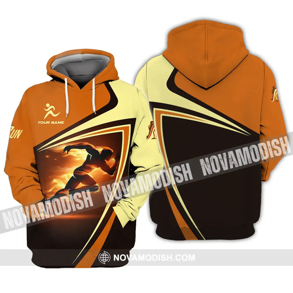 Unisex Shirt - Custom Running 3D Shirt Hoodie / S T-shirt