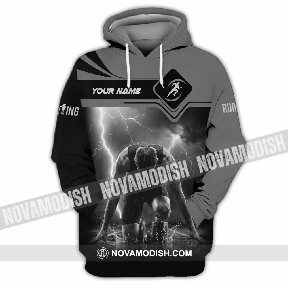 Unisex Shirt - Custom Running 3D Shirt Hoodie / S T-shirt