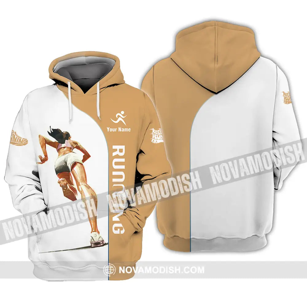 Unisex Shirt - Custom Running 3D Shirt Hoodie / S T-shirt