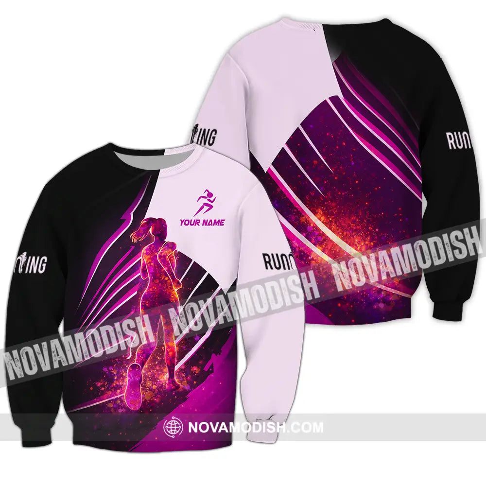 Unisex Shirt - Custom Running 3D Shirt - Long Sleeve / S - T-shirt