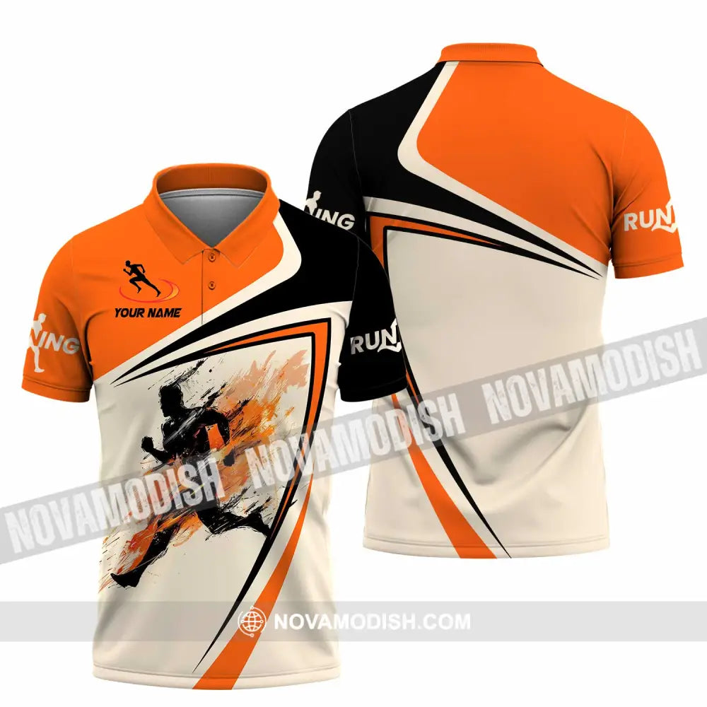 Unisex Shirt - Custom Running 3D Shirt Polo Shirt / S T-shirt