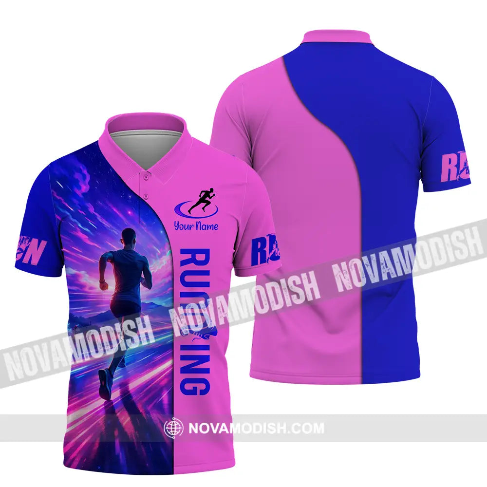 Unisex Shirt - Custom Running 3D Shirt Polo Shirt / S T-shirt