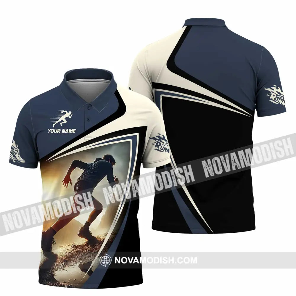Unisex Shirt - Custom Running 3D Shirt Polo Shirt / S T-shirt