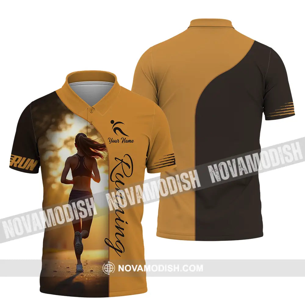 Unisex Shirt - Custom Running 3D Shirt - Polo Shirt / S - T-shirt