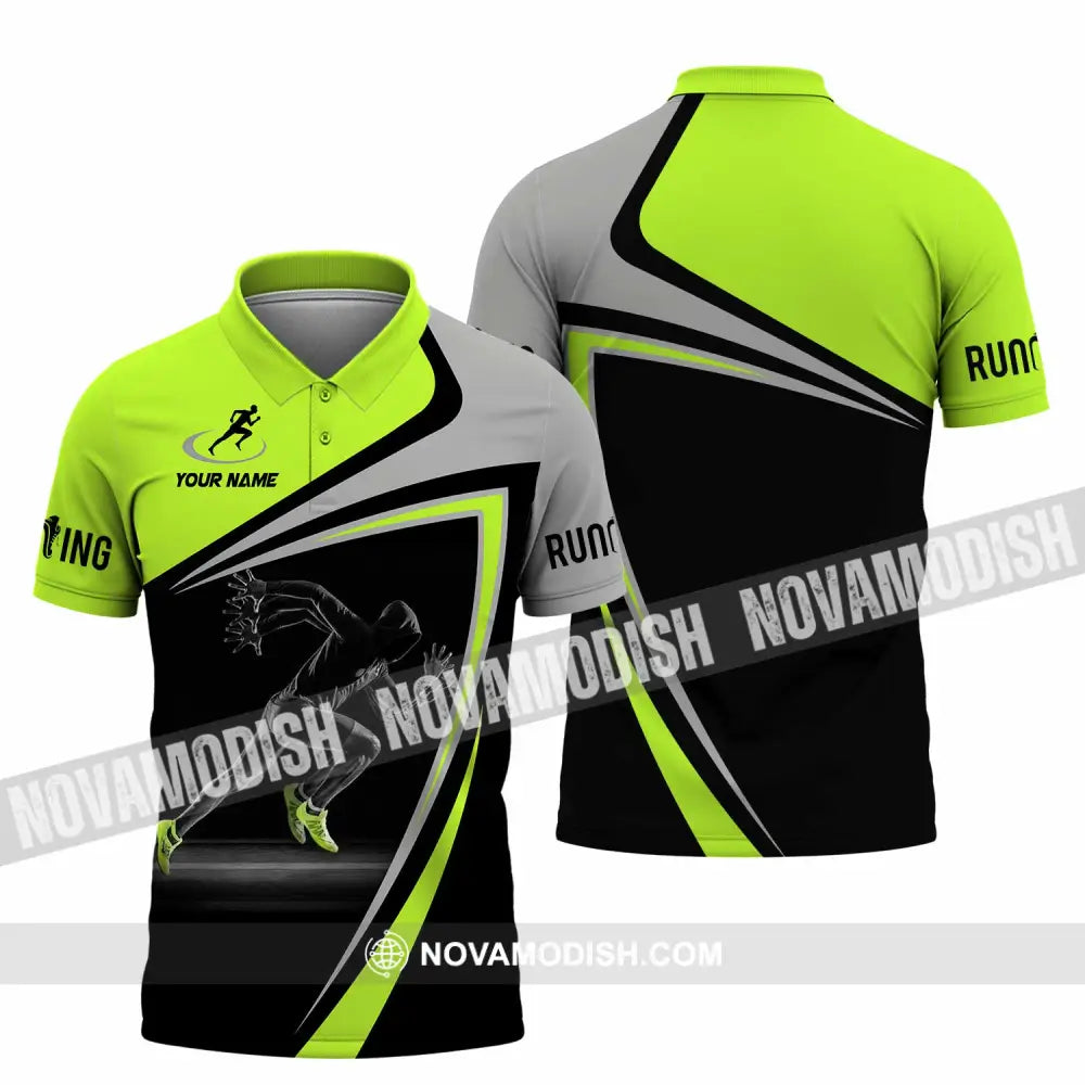 Unisex Shirt - Custom Running 3D Shirt Polo Shirt / S T-shirt