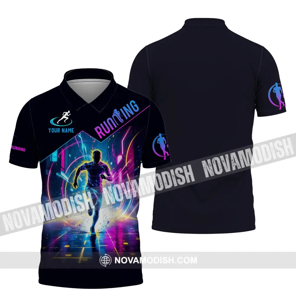 Unisex Shirt - Custom Running 3D Shirt Polo Shirt / S T-shirt