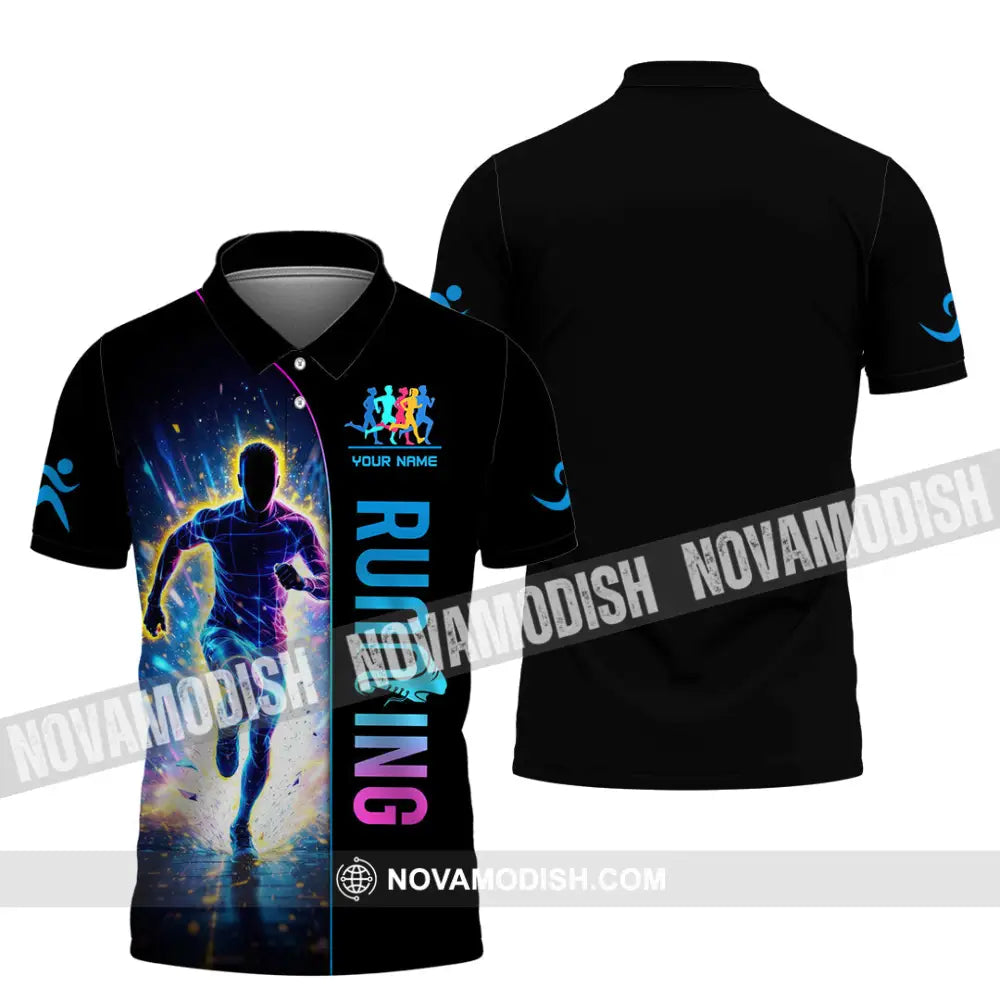 Unisex Shirt - Custom Running 3D Shirt Polo Shirt / S T-shirt
