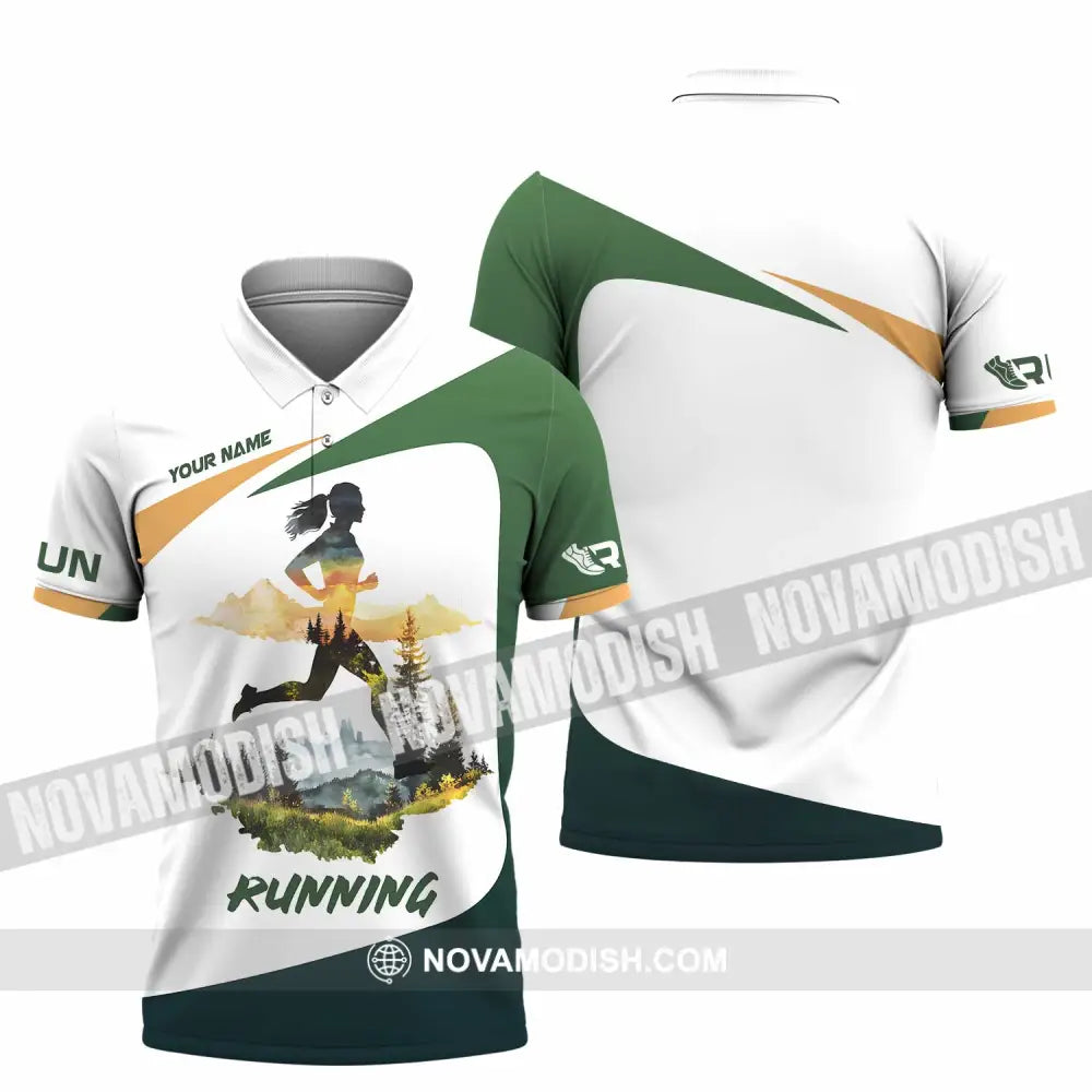 Unisex Shirt - Custom Running 3D Shirt Polo Shirt / S T-shirt