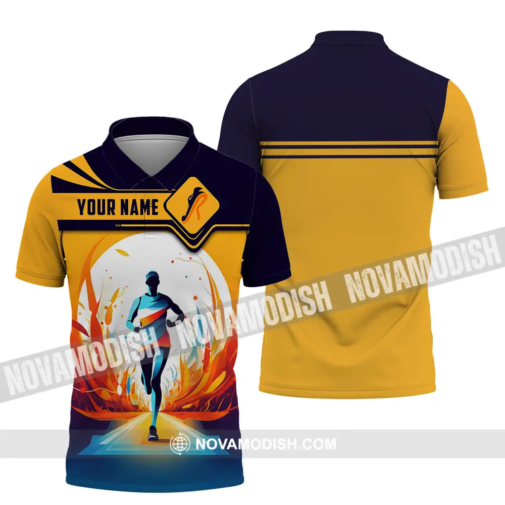 Unisex Shirt - Custom Running 3D Shirt Polo Shirt / S T-shirt