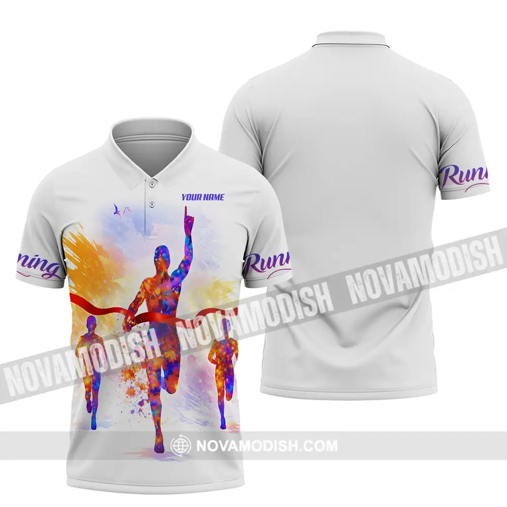 Unisex Shirt - Custom Running 3D Shirt Polo Shirt / S T-shirt