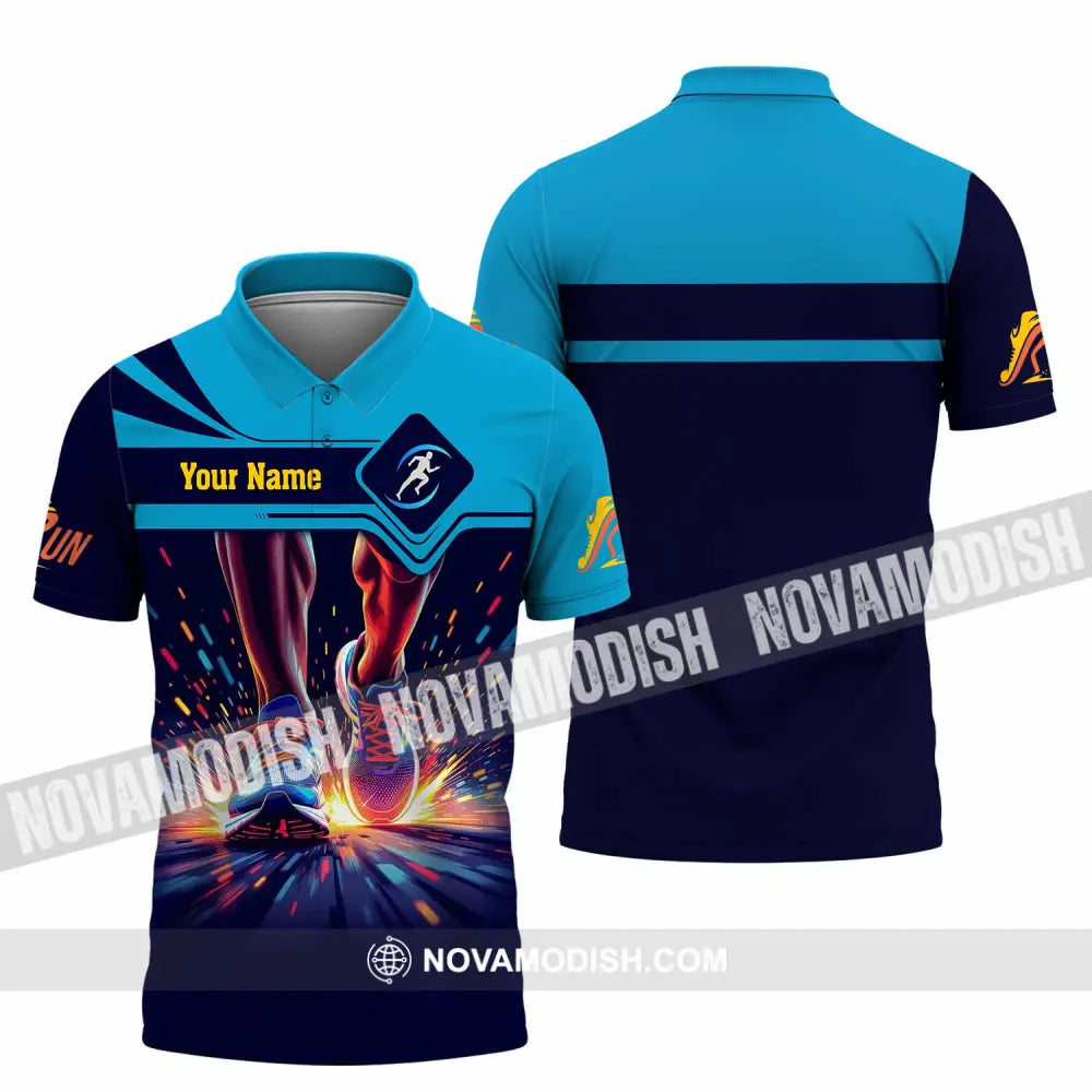 Unisex Shirt - Custom Running 3D Shirt Polo Shirt / S T-shirt