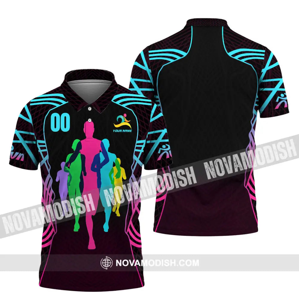 Unisex Shirt - Custom Running 3D Shirt Polo Shirt / S T-shirt